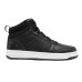 Skechers Anti-Slip Wear-Resistant Mid-Top Kids' Skateboarding Shoes Black White Teenagers Черно-белый, 34