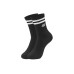 Skechers Knee-High Socks Unisex 3 Pack 3 Pack (Carbon Black/Bright White/Carbon Black/036Y), M