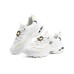 Skechers D'Lites 1.0 'White Yellow' Women's 35