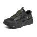 Skechers D'LITES Cushioned Breathable Impact-Resistant Low-Top Chunky Sneakers Men's Black Черный, 41.5