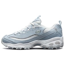 Skechers D Lites Low Running Shoes Gs BlueWhite 'Blue White' Women's 36