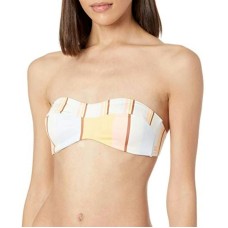 Billabong Women's Standard Bandeau Bikini Top, Multi Feeling Sunny, L
