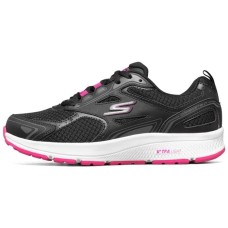 Skechers Go Run Consistent 'Black White Pink' Women's 35