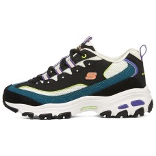 Skechers D'Lites 1.0 'Black Blue Purple' Women's 38