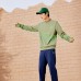 Skechers Sweatshirt Unisex Chromium Green Chrome Green/01MX, S