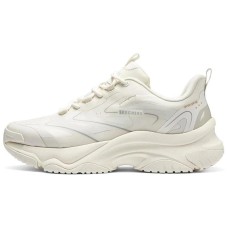 Skechers Street Cushioning Wear-Resistant Breathable Supportive Lightweight Rebound Low-Top Casual Shoes Men's Ivory Бежевый, 44