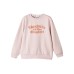 Skechers Kids Sweatshirts Gray Pink/01NX, 160