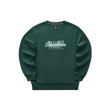 Skechers Sports Life Collection Sweatshirt Unisex Estate Green Zhuang Yuan Green/00X9, M