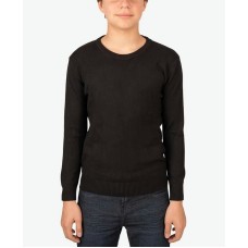 Boy's Basic Crew Neck Sweater Черный, XLARGE