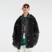 EPTISON Denim Jacket Unisex Black Черный, 175/96A