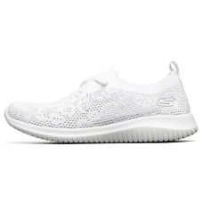 Skechers Ultra Flex Running Shoes White Women's 40