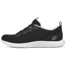 Skechers Cushioning Wear Resistant Low Top Casual Shoes Women's Black Черный, 35.5