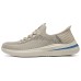 Skechers SKECHERS MENS USA Breathable Support Low-Top Casual Shoes Men's Taupe Серо-коричневый, 43
