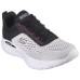Skechers Cushioning Rebound Low-Top Running Shoes Men's White Black Черно-белый, 41