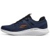 Skechers Flection 1.0 Cushioned Slip-Resistant Low-Top Sports Casual Shoes Men's Blue White 43