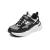 Skechers Girls Durable Breathable Kids Lifestyle Shoes Black White Kids' Черно-белый, 28.5