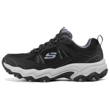 Skechers Stamina Anti Slip Wear Resistant Low Top Chunky Sneakers Men's Black Черный, 39.5