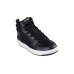 Skechers Anti-Slip Wear-Resistant Mid-Top Kids' Skateboarding Shoes Black White Teenagers Черно-белый, 34