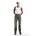 ASOS DESIGN straight leg jeans with tint in dark wash Синий, W28 L32