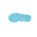 Skechers Kids Cushioned Slip-Resistant Abrasion-Resistant Low-Top Kids Lifestyle Shoes Turquoise Multicolor Kids' Turquoise Multicolor, 34