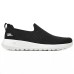 Skechers GO WALK Ma Cushioning Wear-Resistant Low-Top Casual Shoes Men's Black White Черно-белый, 43