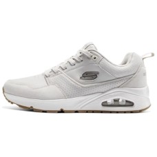 Skechers Street Wear-Resistant Low-Top Casual Running Shoes Men's White Белый, 39.5
