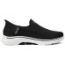 Skechers GO WALK 7 Cushioning Anti-Slip And Wear-Resistant Rebound Low-Top Casual Running Shoes Women's Black White Черно-белый, 35