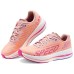 Skechers Go Run Razor 4 Cushioning Support Low-Top Casual Running Shoes Women's Pink White Pale Dogwood/Mint Green, 36