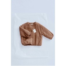 Потайная куртка с рельефным узором ZARA Бежевый, 2 лет (года) (92 cm)