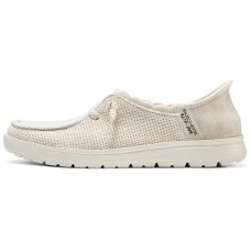 Skechers Slip Ins Durable Breathable Low-Top Casual Shoes Бежевый, 39
