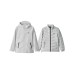 Skechers Hiking Urban Living/Travel/Commuting Warm Windbreaker Jacket Women's Moon Rock Gray Moon Gray, M