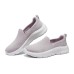 Skechers Cushioned Slip-Resistant Breathable Low-Top Casual Shoes Women's Pink White Розовый Белый, 38.5