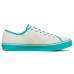 Skechers V'lites Canvas Shoes Men Low-Top White/Green 42.5