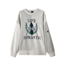 Skechers Romantic Crown Collaboration Series Sweatshirt Unisex Streptopelia White Streptopelia White, M
