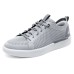 Skechers Wear-resistant And Lightweight Low-Top Skateboard Shoes Men's Gray Серый, 44
