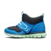 Skechers Cushioning, Slip Resistant, And Abrasion Resistant Kids Lifestyle Shoes Blue Black Teenagers 27.5