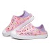 Skechers Abrasion Resistant Breathable Slip Resistant Sandal Pink Kids' 27.5
