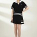 Skechers Casual Short Skirts Women's Meteorite Black Черный, L
