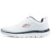 Skechers Lightweight Low-Top Casual Running Shoes Men's White Blue White blue, 40