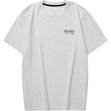 Skechers T Shirt Men's Light Heather Gray Серый, XL