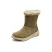 Skechers ON THE GO STELLAR Thermal Abrasion Resistant Slip Resistant Crew Snow Boots Women's Brown Коричневый, 36