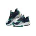 Skechers Cushioning Wear-Resistant Kids Lifestyle Shoes Dark Blue Green Kids' Navy/multicolor, 35
