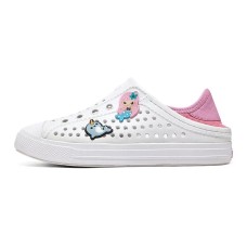 Skechers Slip Resistant, Abrasion Resistant, Breathable Children's Sandals White Teenagers Белый, 27.5