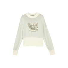 Skechers Sweatshirts Women's Marshmallow White/0074 Marshmallow white 0074, S