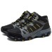 Skechers OUTDOOR MENS Supportive And Elastic Mid-Top Hiking Shoes Men's Dark Gray Yellow Charcoal/Multicolor, 41.5