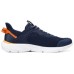 Skechers Cushioned Wear-Resistant Breathable Low-Top Casual Running Shoes Men's Blue Синий, 41