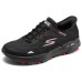 Skechers GO RUN Anti-Slip Wear-Resistant Low-Top Running Shoes Men's Black Черный, 42.5