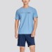 Skechers Casual Sportswear Men's Allure Blue Allure Blue-00MU, S