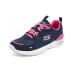 Skechers Skech-Air Dynamight Durable Breathable Low-Top Casual Running Shoes Women's Black Pink Black Pink, 35.5