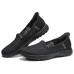 Skechers Cushioning Breathable Low-Top Casual Shoes Women's All Black Черный, 35.5